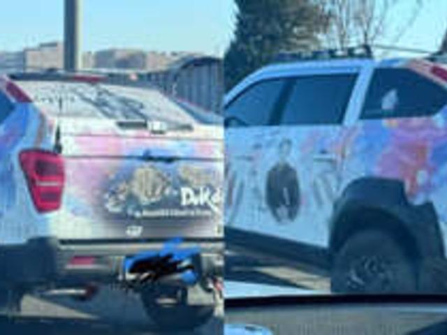 "도로에서 만나게 되면 무조건 양보하겠다..." 한국인이 인정한 '애국 랩핑카'