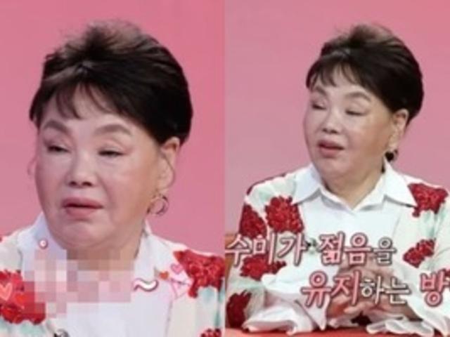 "나는 보톡스 안 맞아, 대신 이거.." '올해 75세' 배우 <strong>김수미</strong>가 젊음을 유지하고 있는 비결