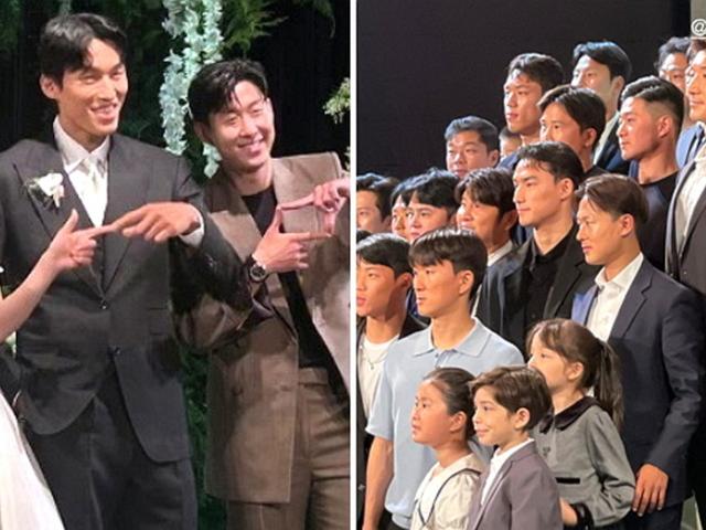 손흥민 의리 지켰다...김승규♥김진경, 초호화 결혼식 하객 라인업 (사진)