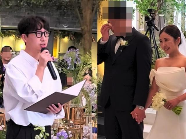 '순풍 의찬이' 김성민, 김성은♥신랑 눈물 자아낸 축사 "멋진 어른"