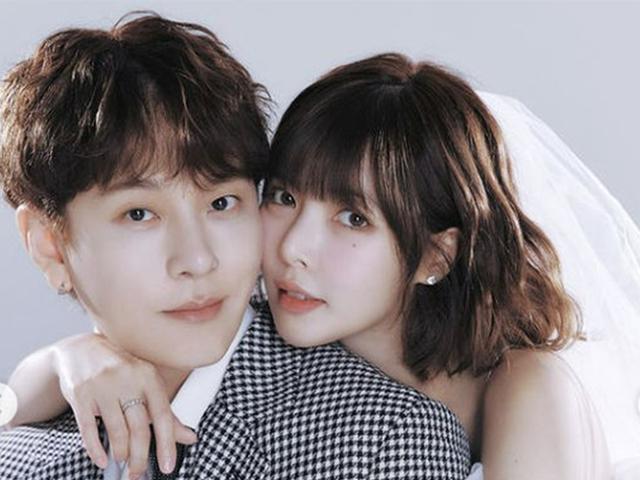 미공개 '웨딩화보' 대방출..현아♥용준형, 예부부부's 찐 'KISS'!