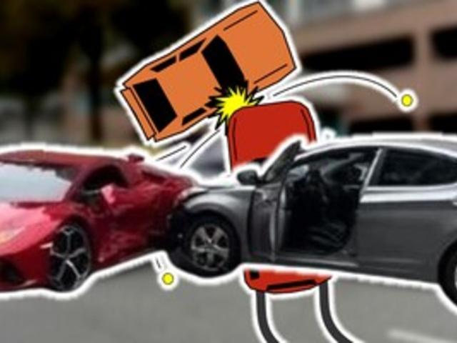 "비난 욕설 삼가달라" 아반떼에 부딪힌 <strong>람보르기니</strong> 차주, 직접 입 열었다