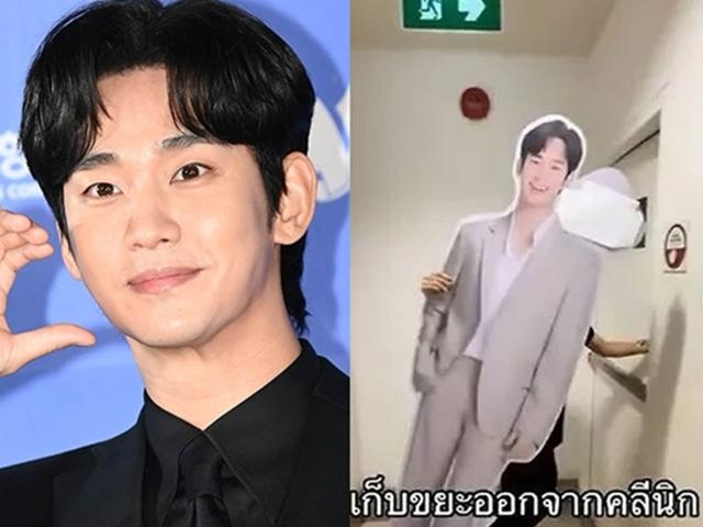김수현 손절, 해외가 더 빠르네…뒤도 안 돌아보고 입간판 '쓰레기行'