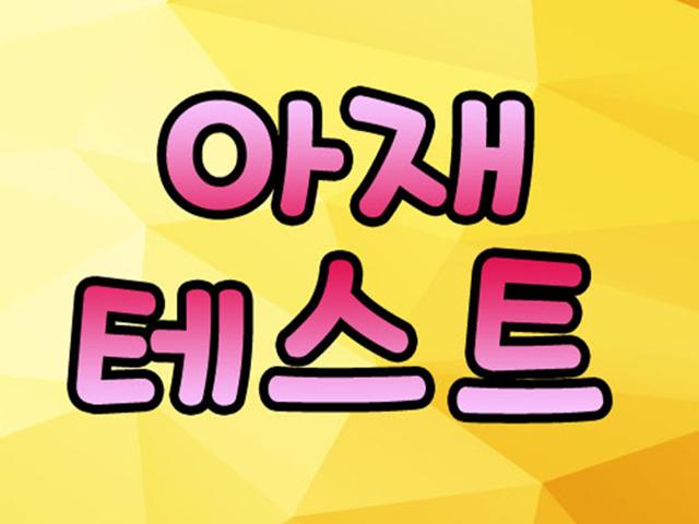 아재 테스트