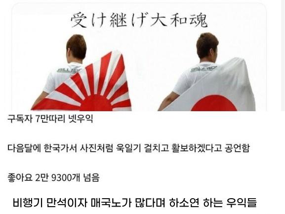몇달전 욱일기 들고 한국 온다던 <strong>일본</strong>인 퇴마 당한 근황