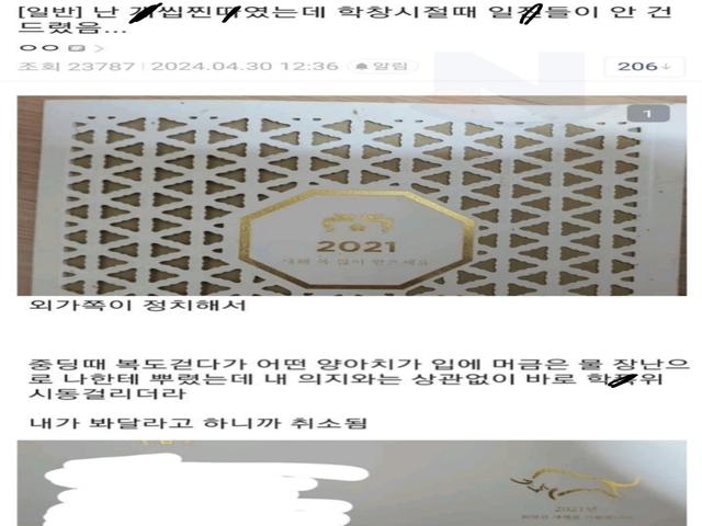 찐ㄸ였는데 일ㅈ들이 <strong>안</strong> 건들였던 이유