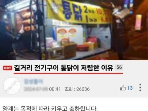 아무도 몰랐던 길거리 트럭 <strong>통닭</strong>이 저렴한 이유