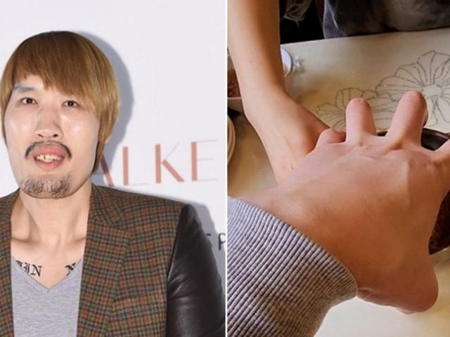 냉면 그릇이 ‘간장 종지’가 되는 마법... 최홍만, 손 크기 체감 사진 공개