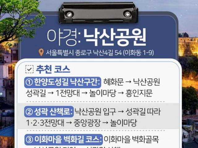 날씨 좋은~ 5월의 밤 "밤 산책할까?" 서울 힐링 밤 산책 코스