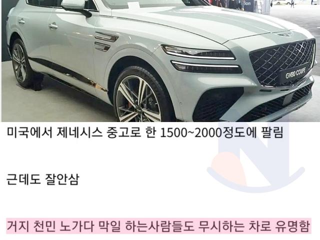 미국에서 <strong>현대차</strong>를 어캐 생각하는지 알려줌