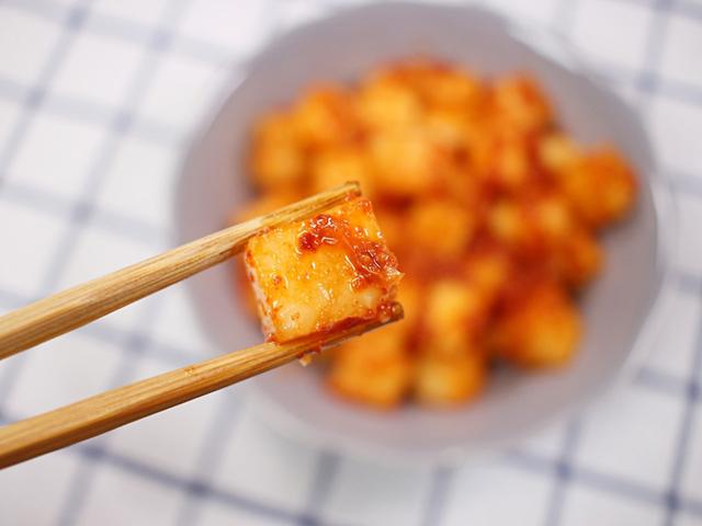 치킨무 남았다고요? 10분 완성 깍두기 담가보세요~