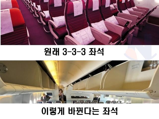 <strong>대한항공</strong> 이코노미석 ‘닭장 좌석배치’ 추진