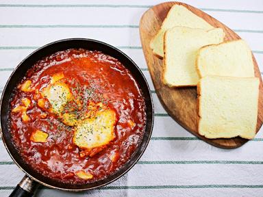 토마토소스가 이렇게 맛있다고? 레스토랑 감성 에그인헬 레시피