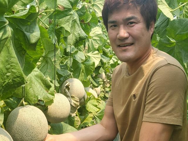 사이클 국가대표 상비군에서 6년째 멜론 재배 중인 청년 농부