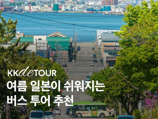 도쿄부터 삿포로까지! 여름 일본이 쉬워지는 일본 버스투어 추천