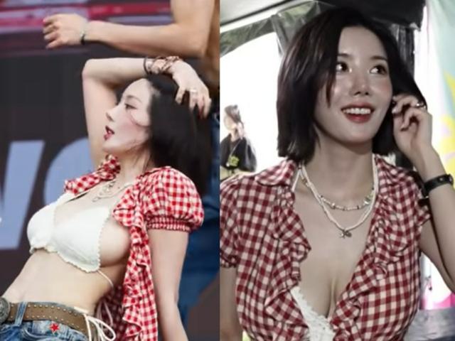 권은비, 연습도 '워터밤' 의상 그대로…아찔 변화→테이프·욕조 리허설까지