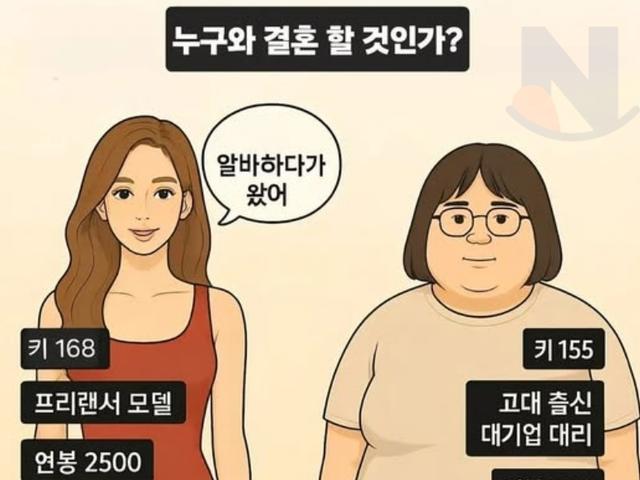 요즘 난리<strong>난</strong>,, 둘 중 누구랑 결혼할것인가...?