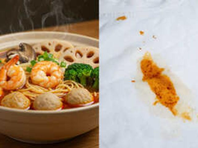 "옷에 튄 마라탕 국물, 닦으면 더 번집니다"…마라탕 얼룩 제대로 지우는 올바른 방법