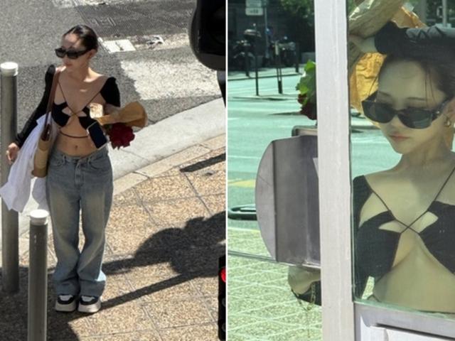 <strong>홍영기</strong>, 가슴만 가린 파격 노출룩... “핫걸 vs 부끄럽다” 엇갈린 반응