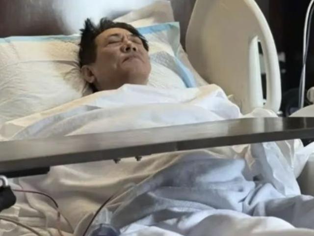 이연걸, 사망설 돌더니…병원 침대 누워 이동 '수척한 얼굴'