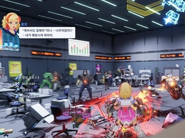 D3P의 유쾌한 액션게임 '풀 메탈 스쿨걸', 하반기 가장 의외의 발견