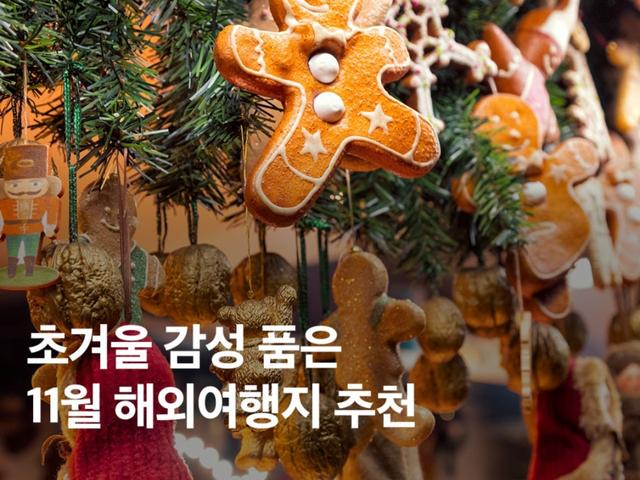 11월 해외여행지 추천! 초겨울 감성을 품은 여행지 BEST 5