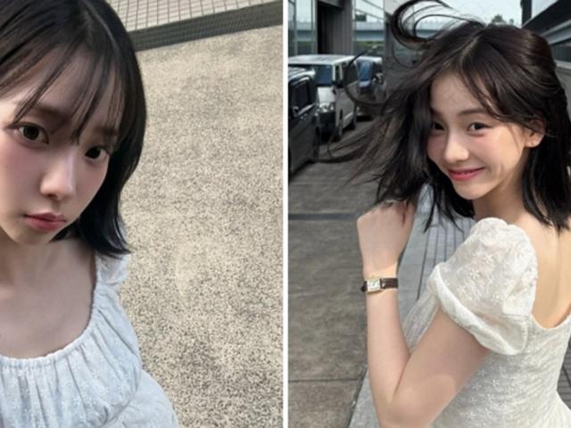 ‘중단발’ <strong>카리나</strong>, 연한 화장에도 인형같은 이목구비... 청순미 대폭발
