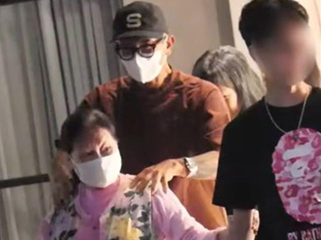 구준엽, 야윈 <strong>근황</strong>…故서희원 母 어깨 주무르는 사위