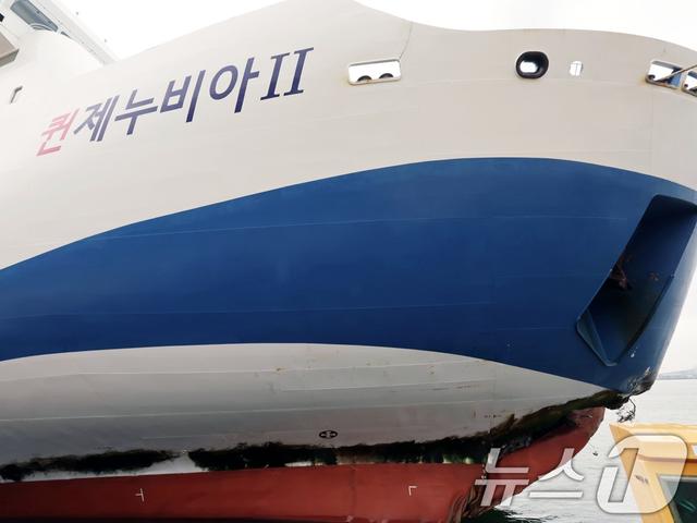 '무인도 좌초' 여객선 항해사 "휴대전화 보다 사고 냈다"