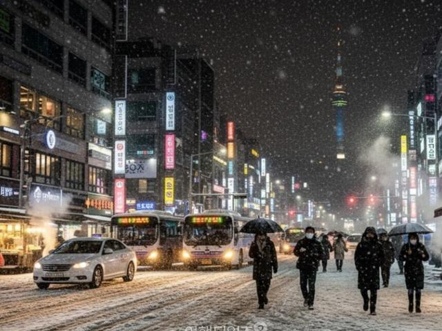 "올해 첫눈이 가장 빠른 곳은 강원도, 그 다음은?" 전국 첫눈 시기와 첫눈 맞이 여행지