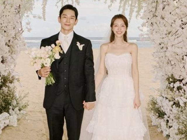 <strong>발리</strong>에서 영화처럼…온주완·방민아 극비 결혼식 사진 공개