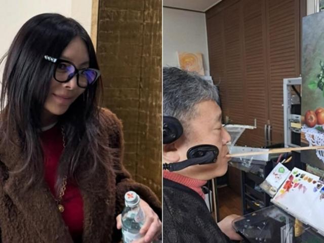 황신혜, ‘전신마비 화가’ 남동생 27년 케어한 올케에 애틋함 전해