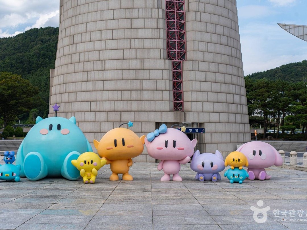 꿈돌이와 함께하는 대전 뚜벅이 당일치기 여행 코스 :: 대전 대전트래블라운지, 복수분식, 램키드, 엑스포과학공원, 꿈돌이하우스 2호점, 성심당 대전역점