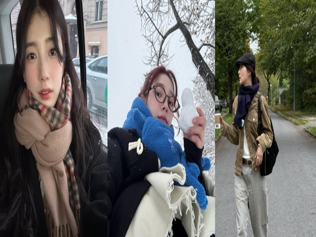 이번 주 '영하권' 돌입... 수지→카리나도 반한 '머플러' 맛집 겨울룩