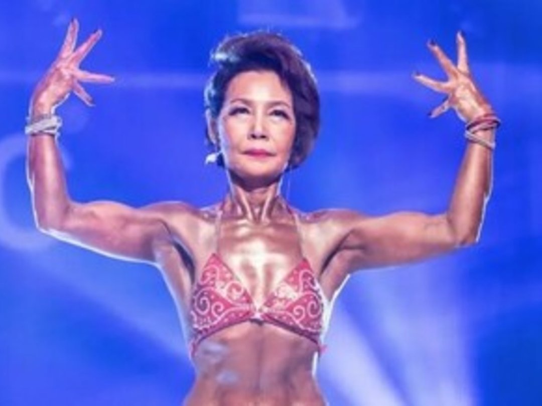81세 할머니 보디빌더