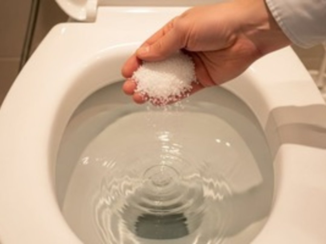 "소금을 변기에 넣어보세요"...실생활에 도움 되는 소금의 희한한 활용법 6