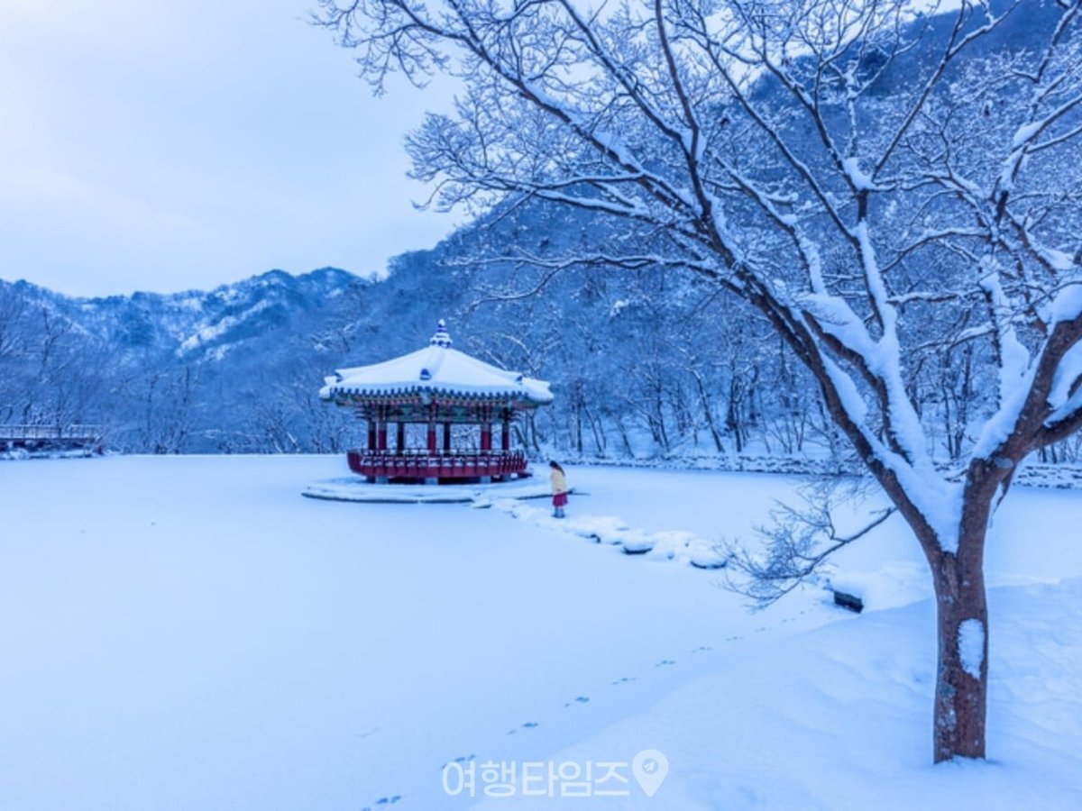 단풍만 유명한게 아니었네<br>“조선시대 겨울 설경 느낌”