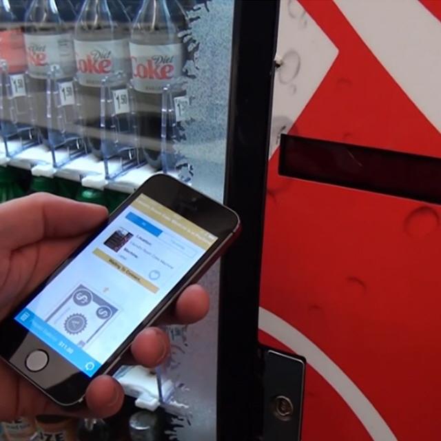 스마트<strong>폰</strong>앱으로 <strong>자판기</strong> 상품을 구매한다, PayRange