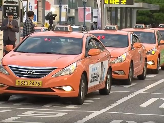 <strong>카카오</strong>에 뿔난 '택시 파업'...이시각 서울역은?