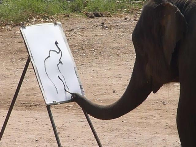 코끼리가 그린 코끼리
