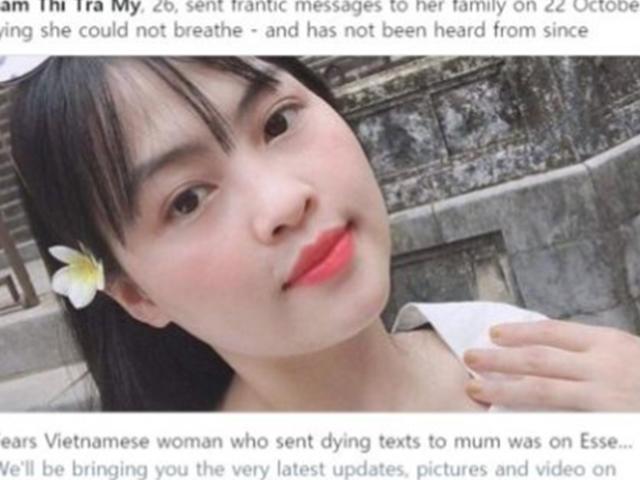 영국행 컨테이너서 "엄마, 저 죽어가요" 문자한 베트남 여성