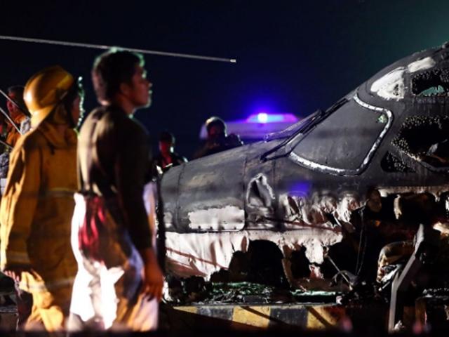 필리핀서 일본행 환자이송 항공기 폭발…8명 모두 사망