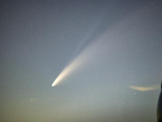 해질 무렵 북서쪽 하늘을 보면 혜성이···23년 만에 맨눈 <strong>관측</strong> 가능