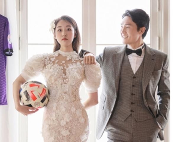 박보미, 축구선수 박요한과 12월 결혼…압도적 웨딩화보 공개