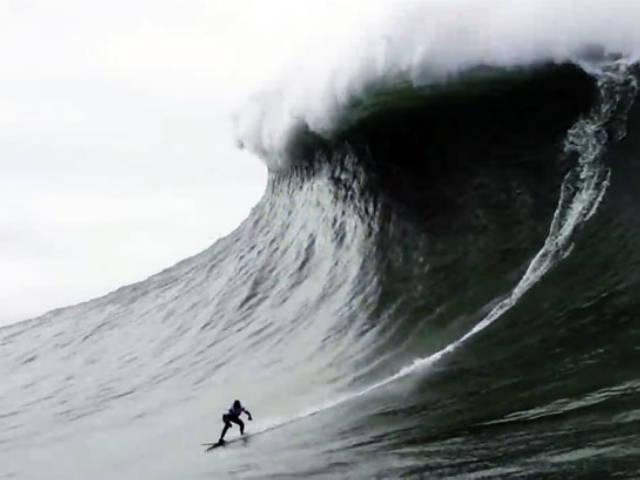 22.4m 쓰나미급 파도 가로질러…세계 최고 ‘서핑<strong>여제</strong>’ 신기록 수립