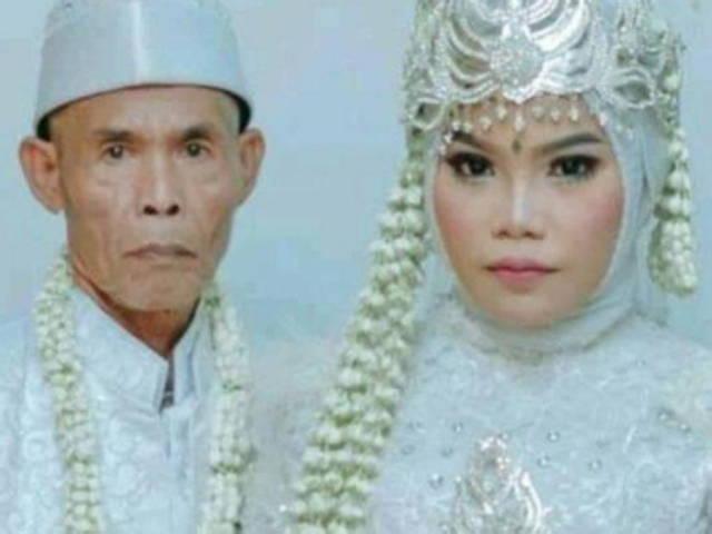 인도네시아 78세-17세 부부, 혼인 22일째에 파경