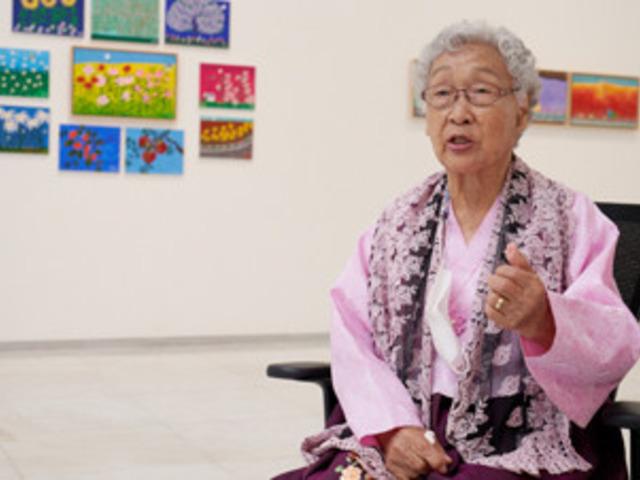 94세 화가 김두엽 “여든 셋에 시작한 그림, 인생에 봄이 왔다”