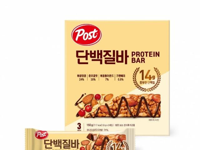 동서식품, 신제품 시리얼바 ‘포스트 단백질바’ 출시