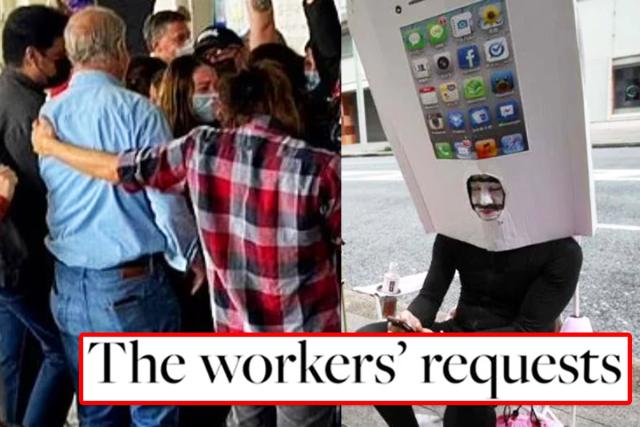 “요즘 <strong>애플</strong> 매장 직원들 손에 있는 안드로이드폰…이유가 황당합니다”