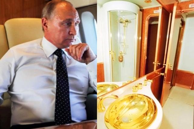 ‘국민들은 이 난리인데..’ 변기까지 금으로 돼있다는 푸틴의 6226억짜리 <strong>전용기</strong>